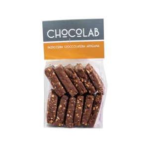 Frollini al cacao con nocciole senza lattosio in busta Chocolab